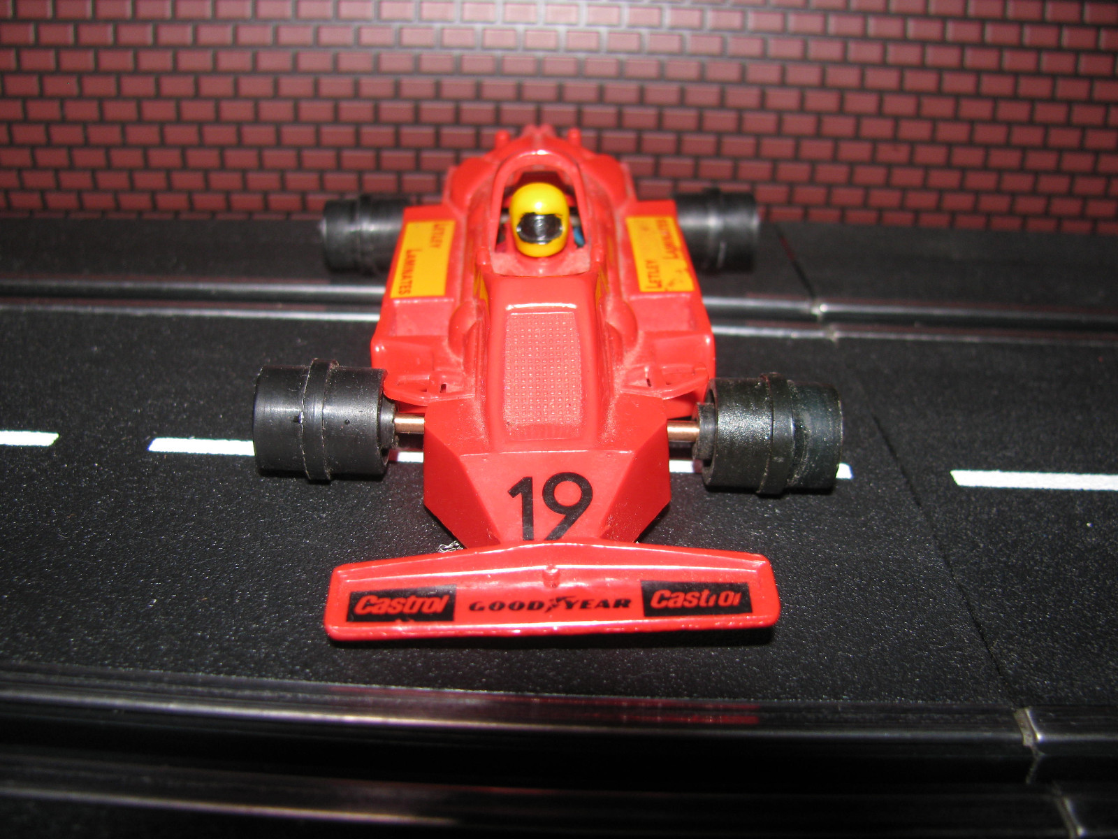 Scalextric Team Talbot Slot Car No.19 C133*010 WOLF - Body, For parts or Repair