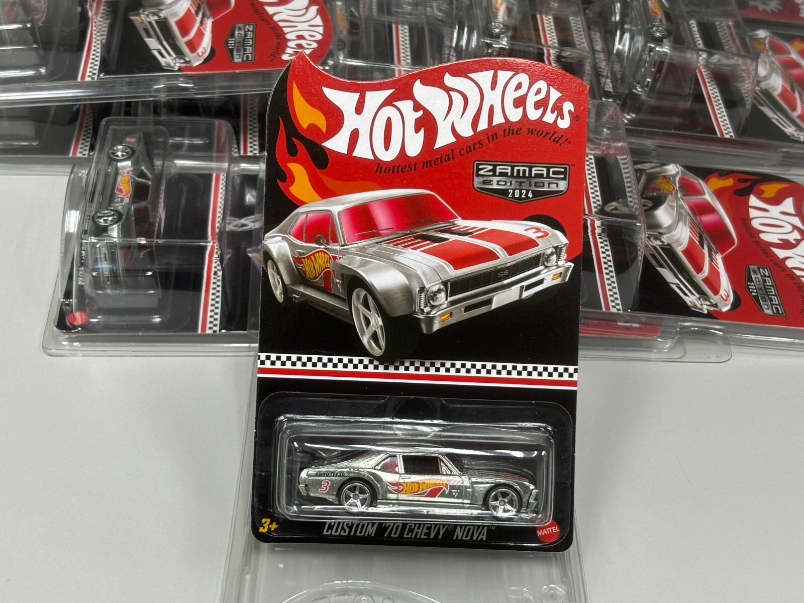 Amazon.com: Hot Wheels Zamac '68 Chevy Nova 73/250, Rod