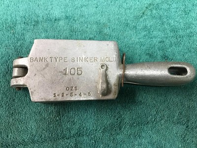 5 oz No Roll Flat Lead Slip Weights Free Shipping 32 Sinkers