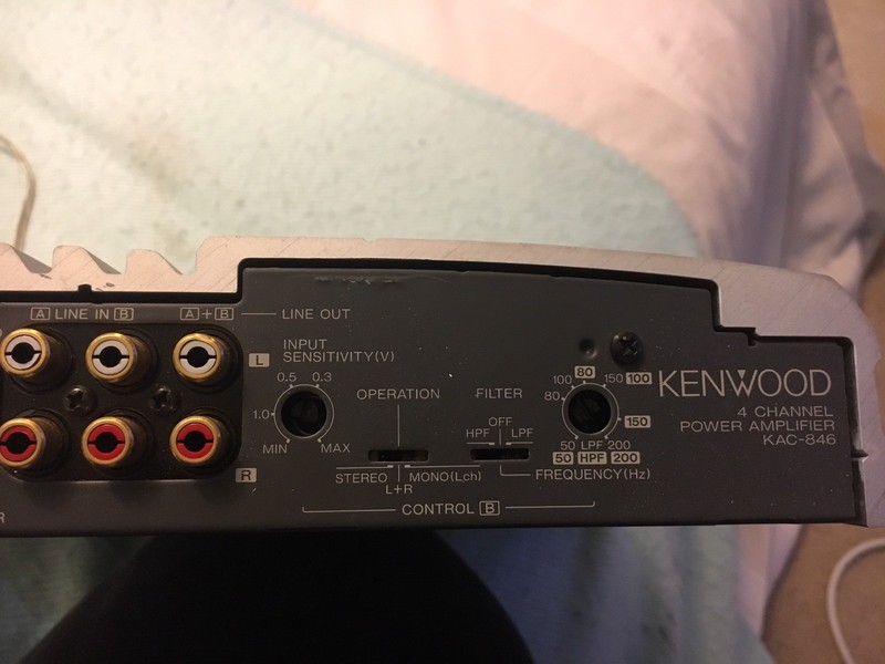 Kenwood 4 Channel Amp Kac 846 Electro Wiring Circuit