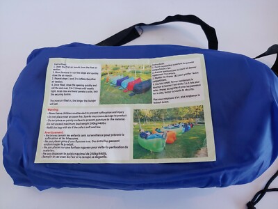 Best Inflatable Lounger Blow-Up Couch Beach And Camping Chair Air Sofa Hammock