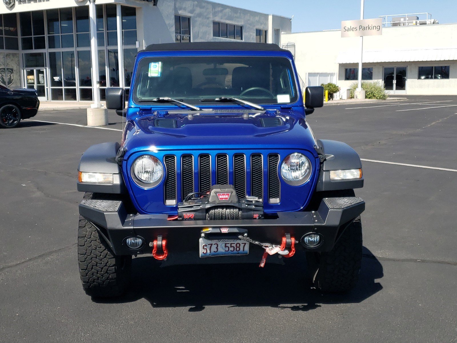 2019 Jeep Wrangler Unlimited Rubicon 31773 Miles Ocean Blue Metallic