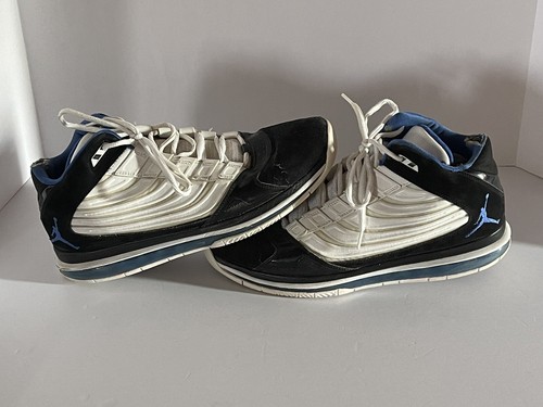 RARE 2011 Jordan Big Ups 'White Varsity Roya 467893-103 MEN