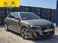 2019 Audi A1 1.5 TFSI 35 S line Sportback 5dr Petrol S Tronic Euro 6 (s/s) (150 