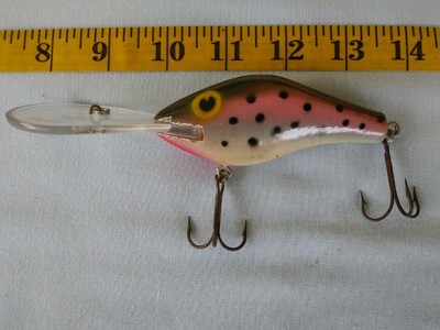 28mm Balsa Handmade Micro Crankbait Fishing Lure Hot Spot