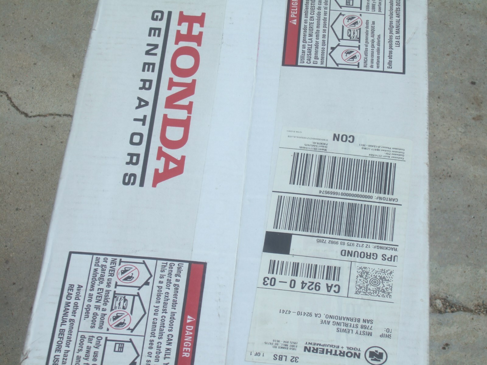 Honda EU1000i 1000 Watt 1.8 HP Generator