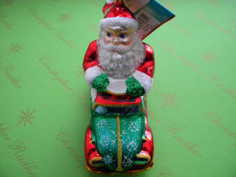 Christopher Radko *NEW* Celestial Santa Christmas Ornament #1020078