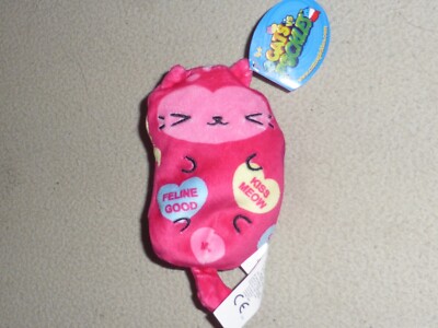 NEW W TAG CATS VS PICKLES BE MINE KITTY PLUSH BEAN BAG NWT # 016 SERIES 1 BEANIE