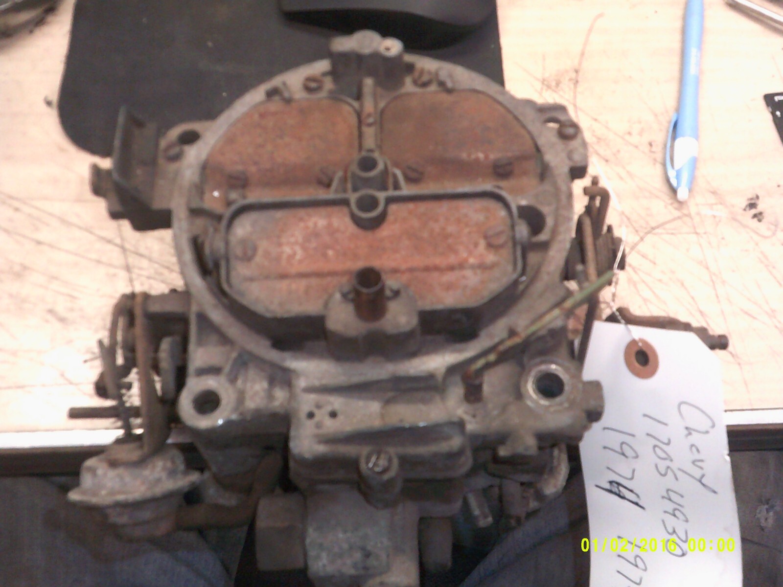Rochester Quadrajet Carburetor 17054930 1974 Chevy 350 Truck Rochester Quadrajet Carburetor 17054930 1974 Chevy 350 Truck