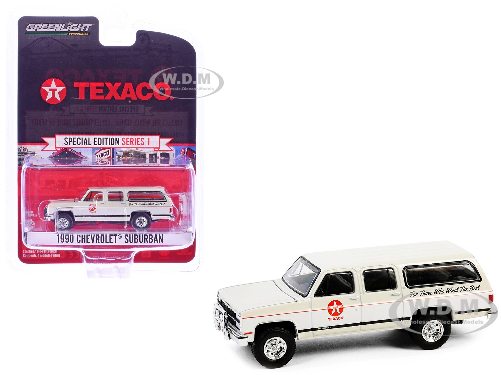 596 Model 1:64 Black Suburban SUV Model Diecast Collect Car
