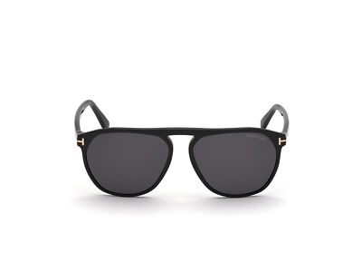 Pre-owned Tom Ford Genuine  Sunglasses Ft0835 Jasper-02 01a Black Smoke Man In Gray