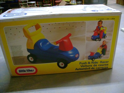 little tikes push & ride racer
