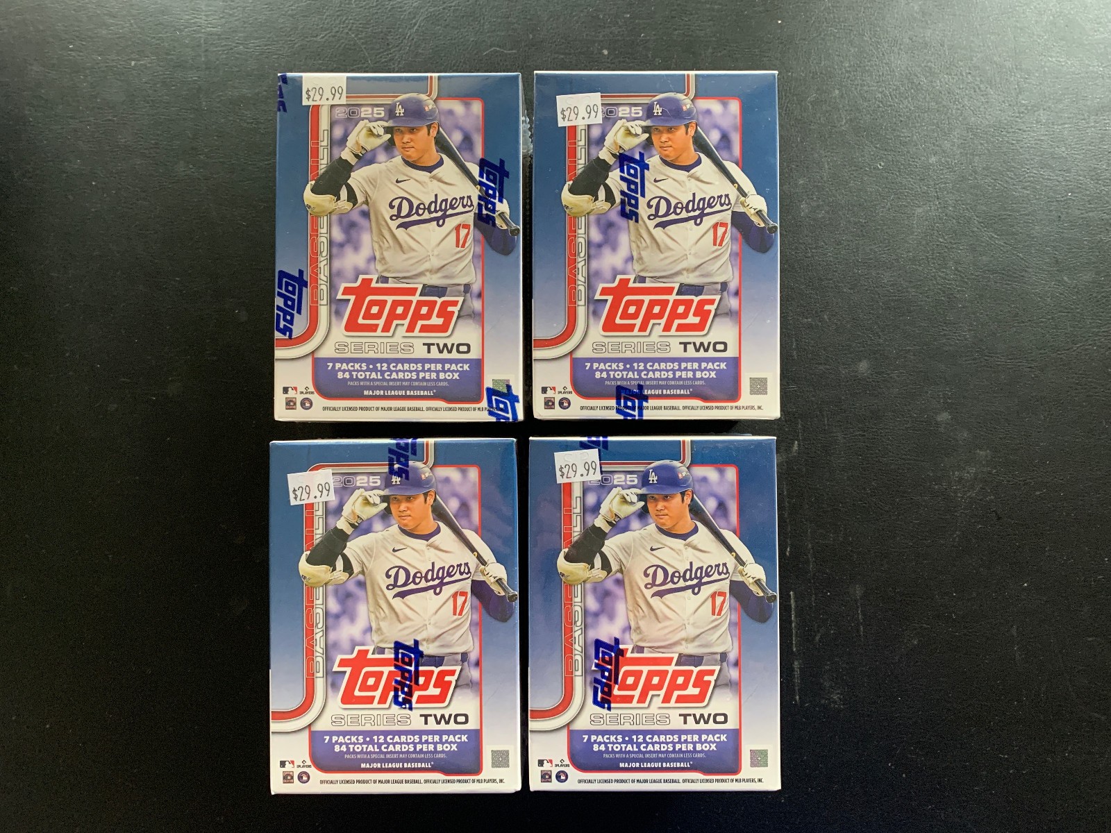 2025 Topps Series 2 MLB Baseball Factory Sealed Blaster Box Lot Of 4