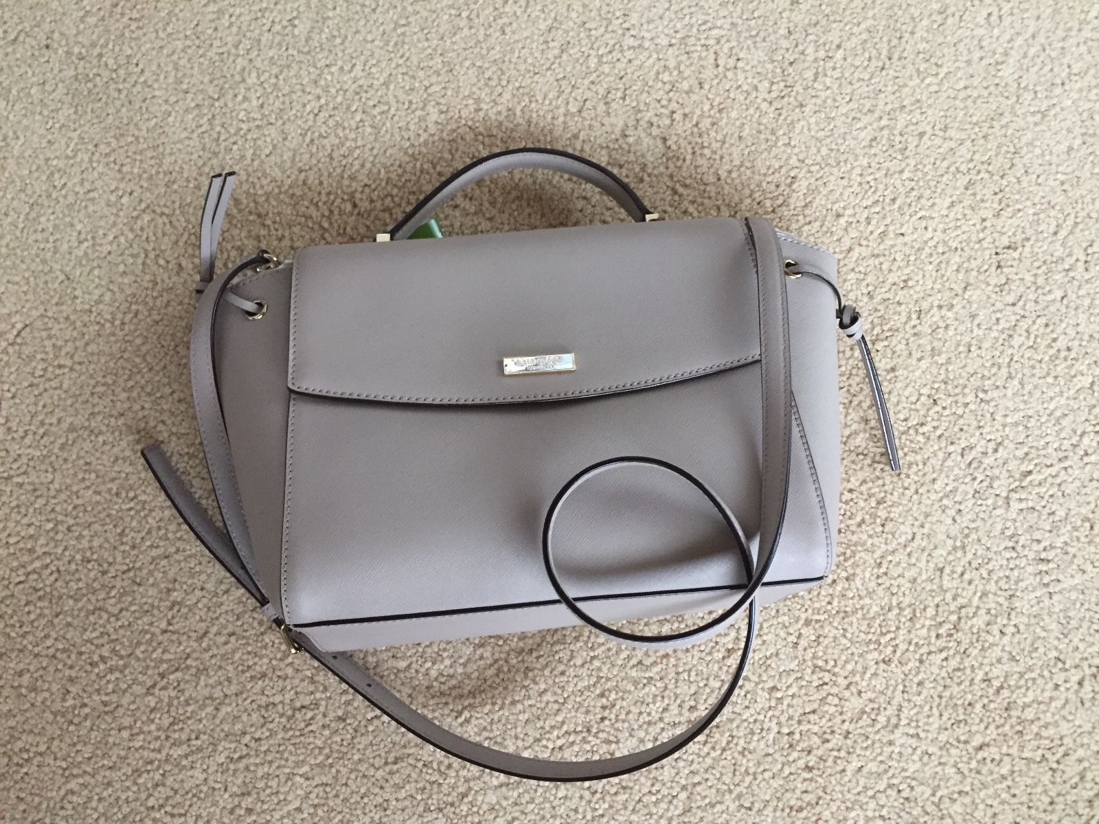 即発★Kate Spade★Neda Laurel Way Printed★ストライプ柄 Kate Spade Laurel Way Printed Neda Cruise Stripe Leather