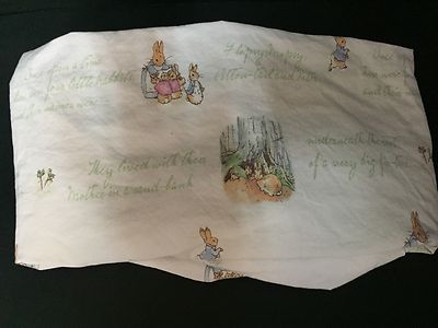 peter rabbit crib sheet