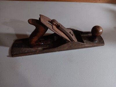 Stanley 1892 patent S5 Steel woodworking plane bedrock (R)