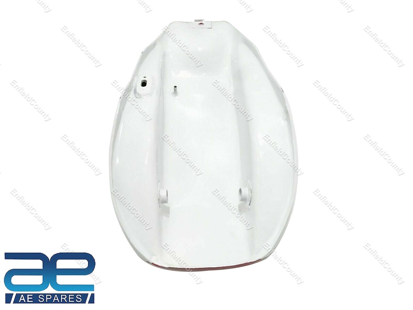 Petrol Gas Fuel Tank White & Red Painted With CapFor Yamaha YSR50 YSR80 1989