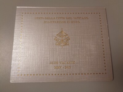 VATIKAN ab 2002 - KMS Kursmünzensatz im Blister, stgl. - JAHRGANG NACH WAHL