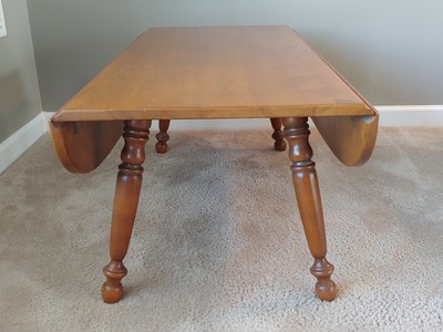 Post 1950 Drop Leaf Coffee Table Vatican