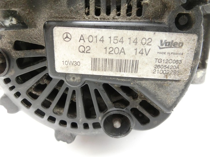 Mercedes A207 E250 10-13 CGI 1,8 150KW Lichtmaschine Generator 120A 14V Mercedes A207 E250 10-13 31.08.2010... Bild 5