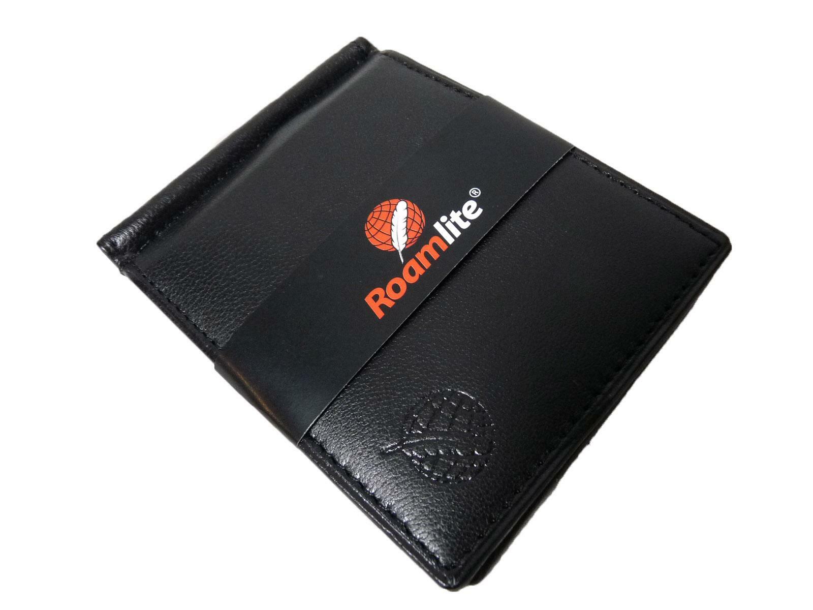 Mens Designer Leather RFID Blocking Wallet Money Clip 6
