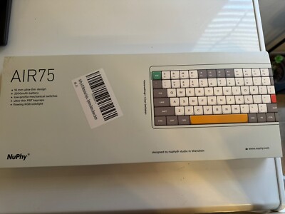 Nuphy Air75 Wireless Mechanical Keyboard ANSI Layout