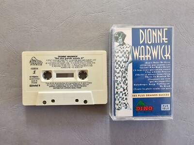 🎧 Cassette audio / K7 / Audio Tape- Dione Warwick ses plus grands succes🎧