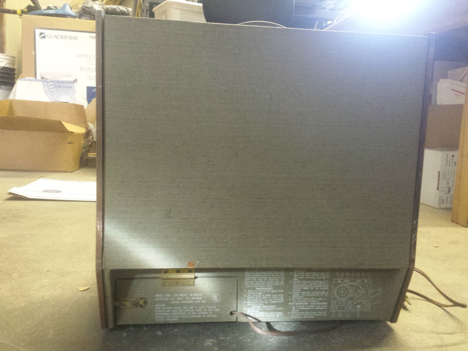 Rare Silvertone Sears Model 7239 1960's Reel to Reel R2R Recorder Tape Deck VTG