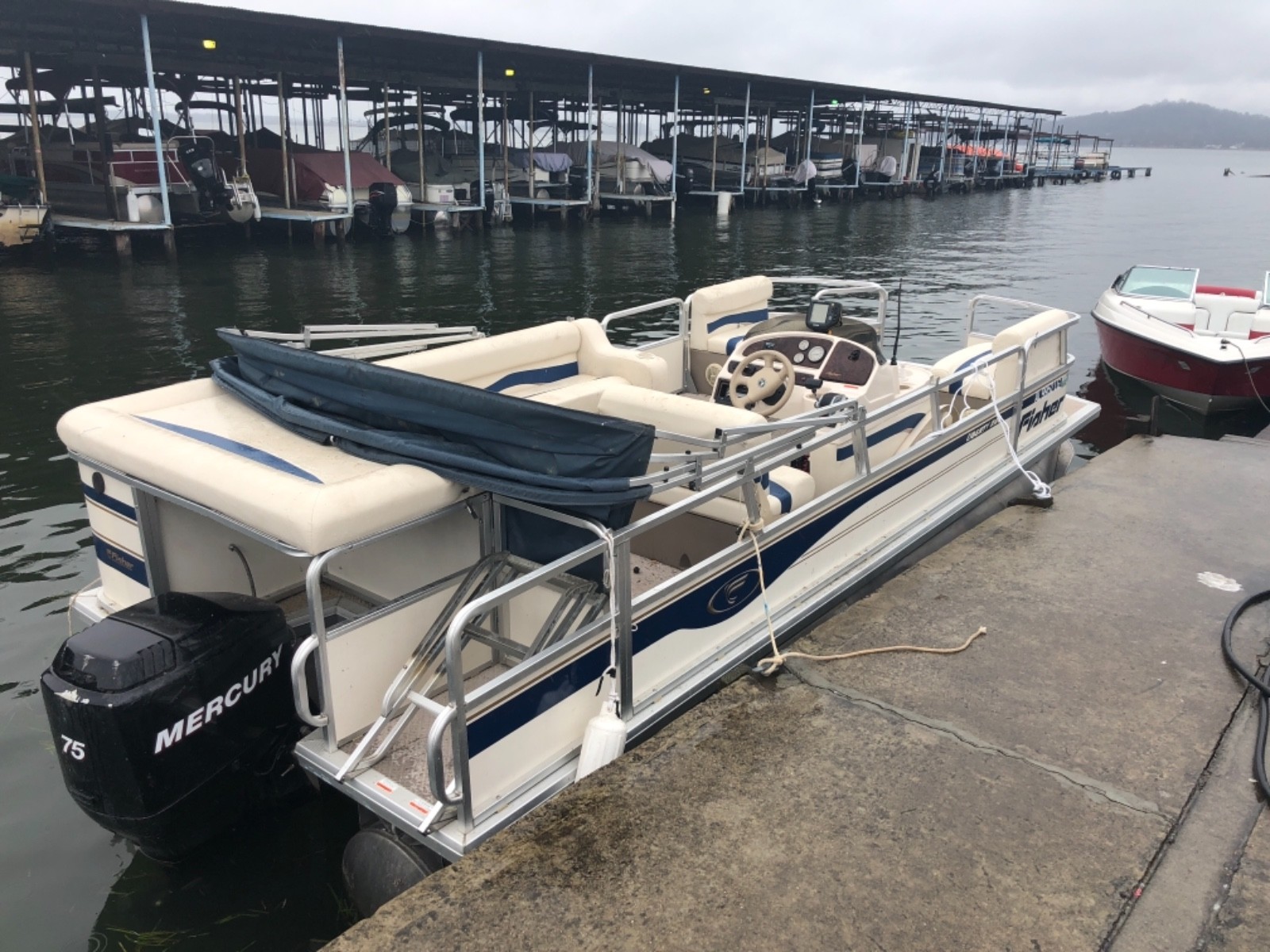 2005 Fisher 20 liberty with Mercury 75 4 stroke