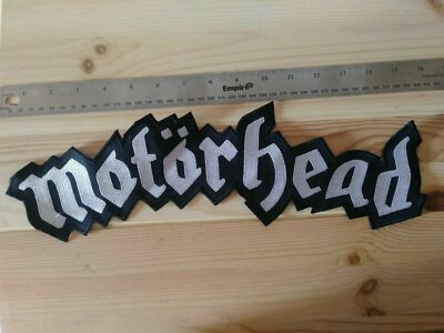 Motorhead Back Patch Large 16 inch Embroidered Custom Patches