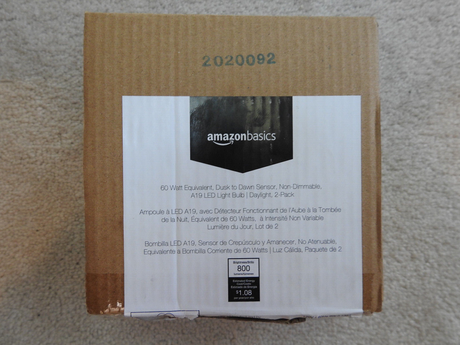 AmazonBasics Light Bulbs Lightbulbs