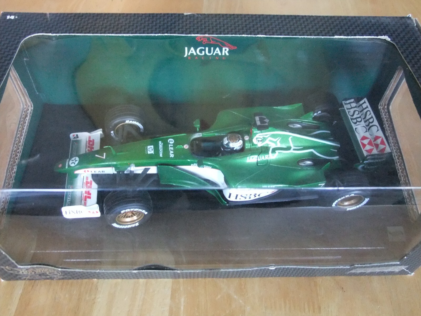 特価 HotWheels (1/18) ジャガー R1 2000 Hot Wheels 1/18 Jaguar R1 Racing Eddie Irvine 2000 Formula 1