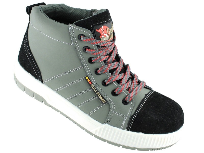 Belmo S3 Bullpower  25611  Sicherheitsstiefel Arbeitsschuhe Hoch Grau