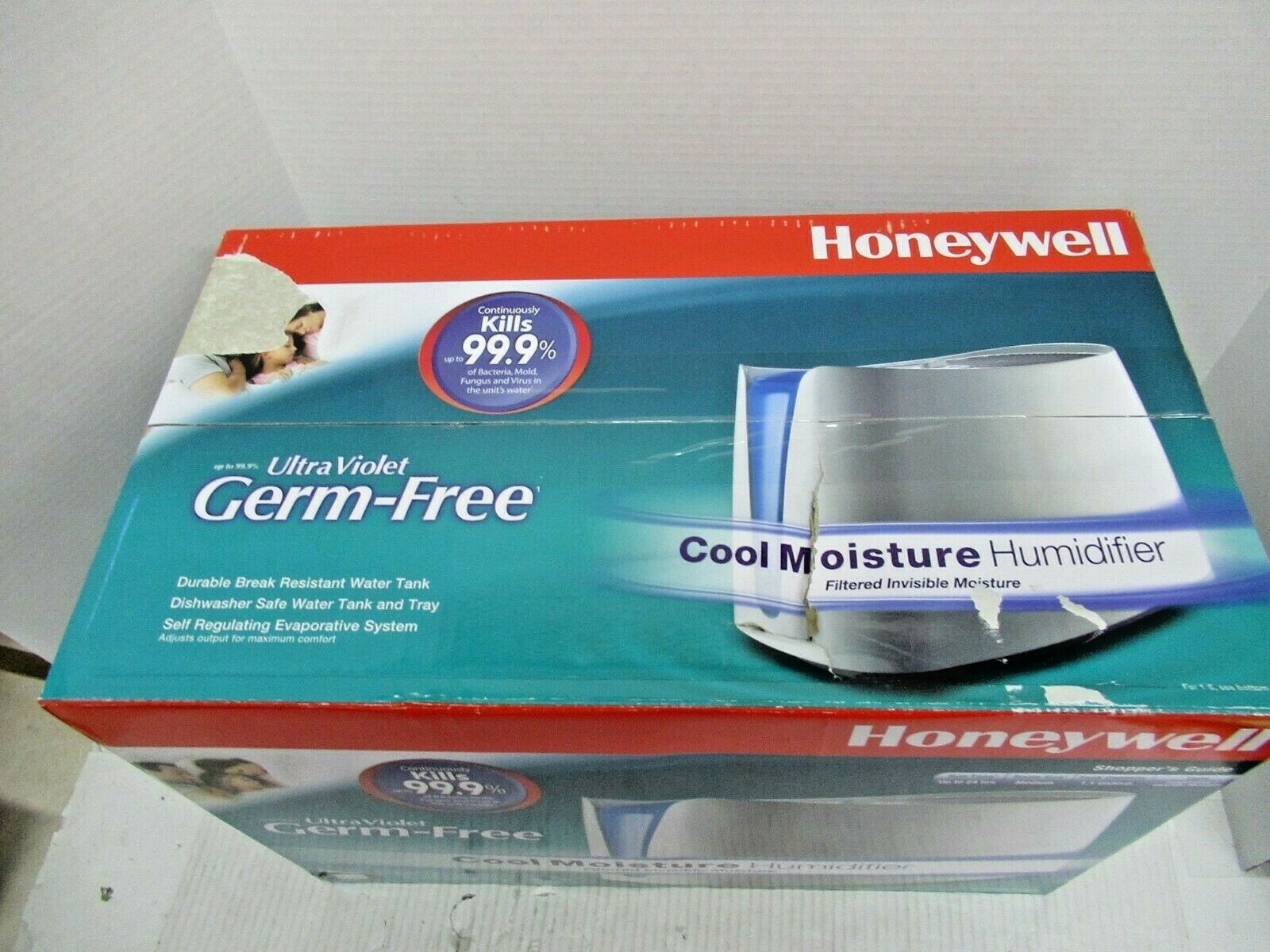 Honeywell HCM350W Germ Free Cool Mist Humidifier, White