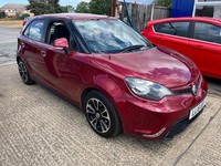 2015 MG MG3 1.5 VTi-TECH 3Style Euro 5 5dr HATCHBACK Petrol Manual
