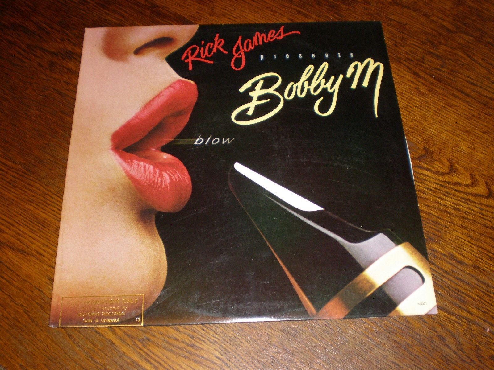 LP Rick James Presents Bobby M – Blow Rick James Presents Bobby M – Blow – Vinyl (LP, Album), 1982