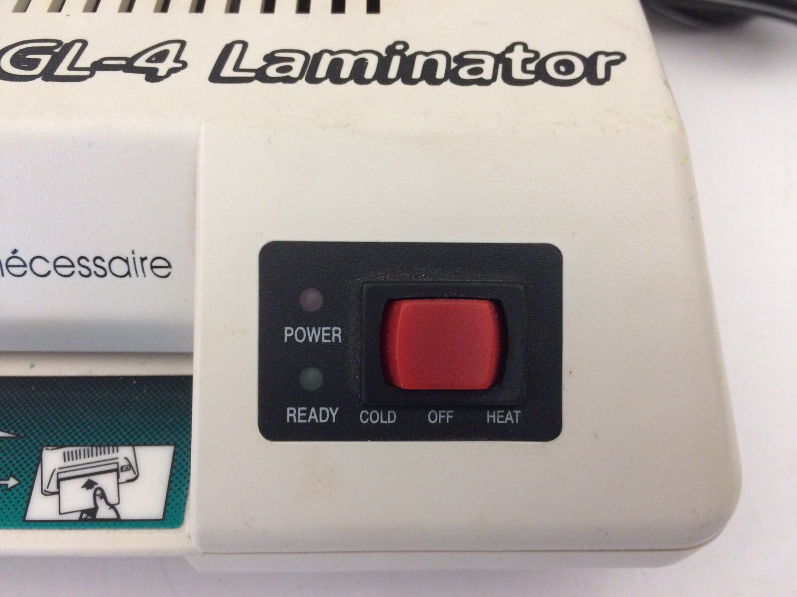 Ibico GL-4 Small Desktop Laminator Photo ID Business Card Laminator up to 4x6