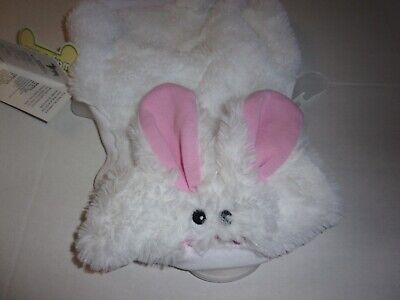 Soft White BUNNY EASTER Dog Hoodie Costume XXS XS S new pet pup wag a tude 