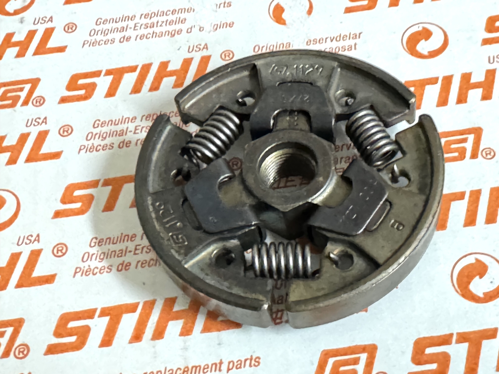 STIHL OEM CHAIN SPROCKET CLUTCH BUNDLE 1123 640 1705 / 2003 / 2050 STRIP MS170 - Picture 5 of 6