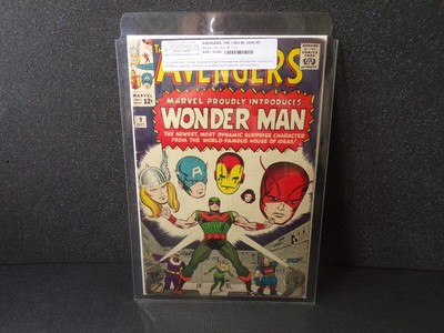 AVENGERS #9 1st Appearance of WONDER MAN - Graded VG+ 4.5 by Metropolis Comics