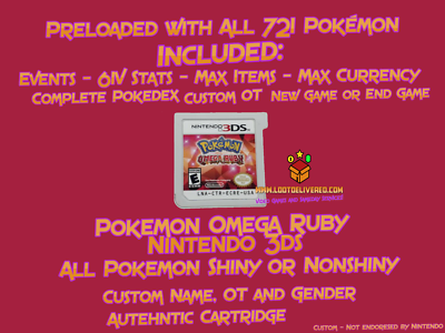 Pokemon ruby nintendo 3ds deals