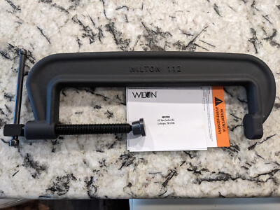 New Wilton 112 Brute Force C-Clamp, 11-3/4'' Opening, 2-7/8'' Throat (14198)