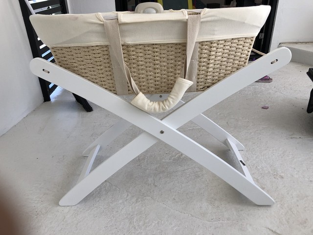 Beautiful Moses Basket - Baby Bassinet | Cots & Bedding ...