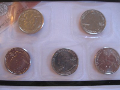 2001 P&D US Mint Set 20 Coin Lot ~ Original Envelope ~ Stock #5360