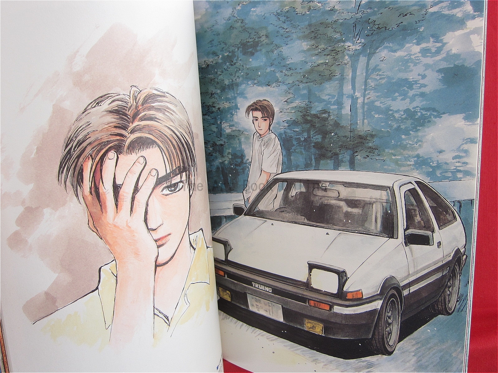 Temakinho Co Uk Initial D Art Book Shuichi Shigeno Artwork Manga 01 Collectibles Art Japanese Anime