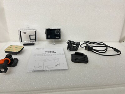AEE Shadow Action Camera 4K Ultra HD Waterproof 130 ft Camcorder 1.8  Touchscree