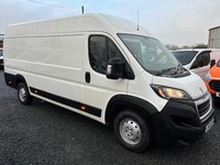 2019 Peugeot Boxer 2.0 BlueHDi H2 Professional Van 130ps PANEL VAN Diesel Manual