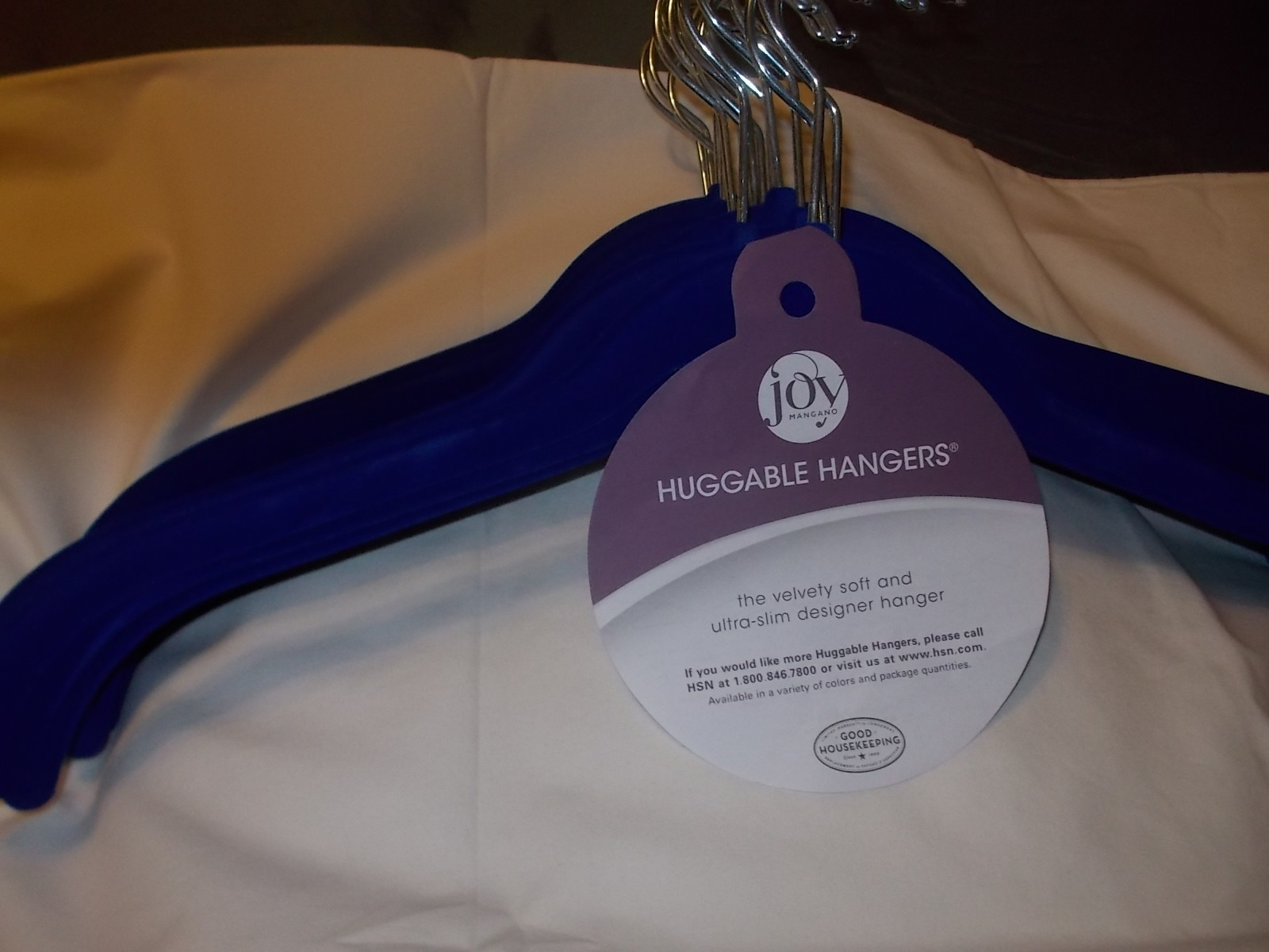 Joy Mangano Huggable Shirt Hangers Set of 18