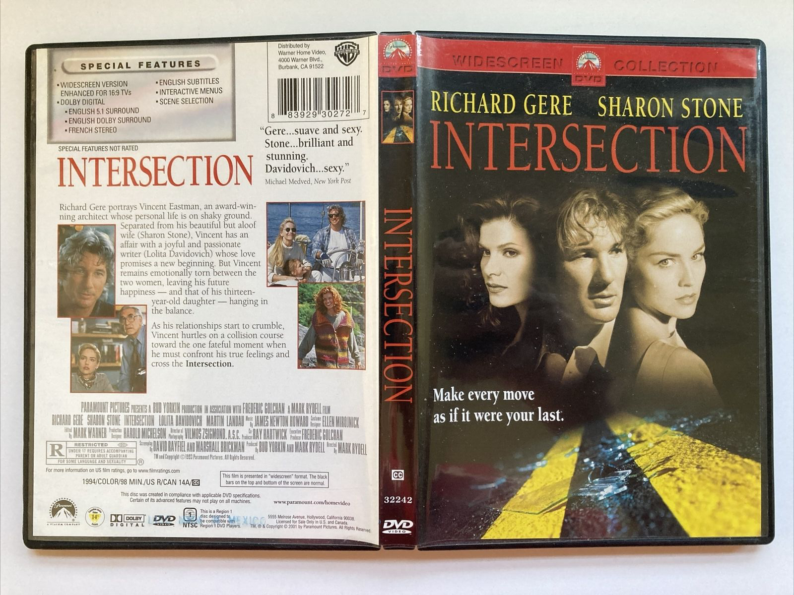 インターセクション [DVD] rdzdsi3 Amazon.co.jp: Intersection [DVD] : Richard Gere, Sharon