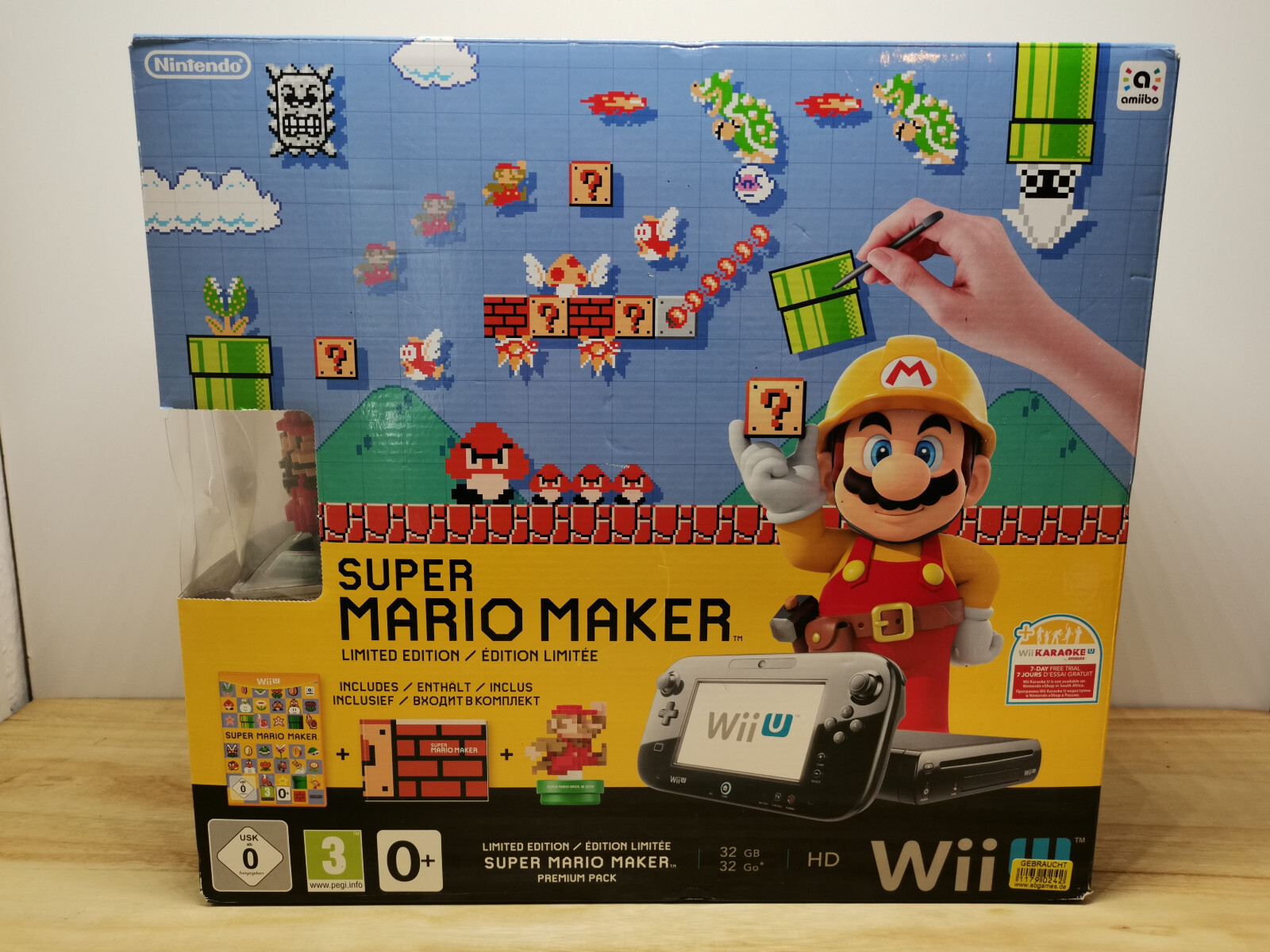 Nintendo Wii U マリオメーカーセット　その他おまけ付き new